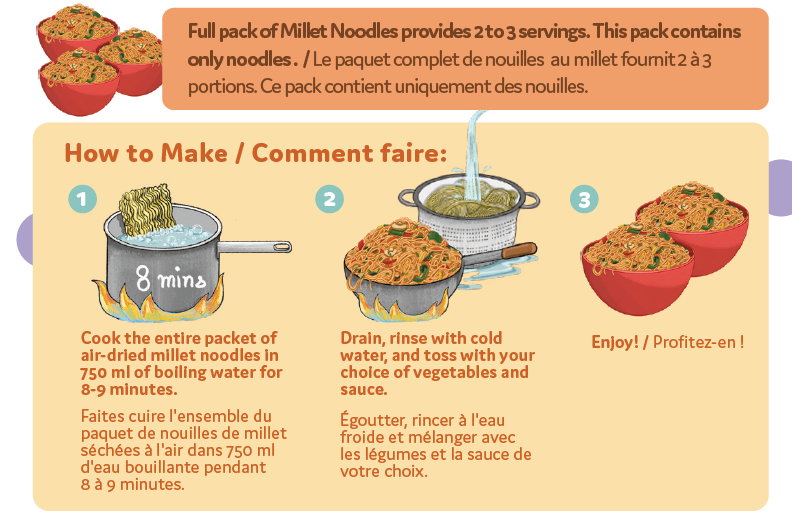 Air Dried Millet Noodles