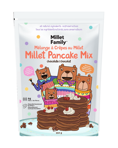 Millet Pancake Mix: Chocolate
